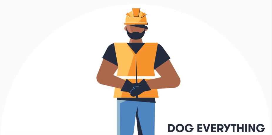 叉车安全指挥手势